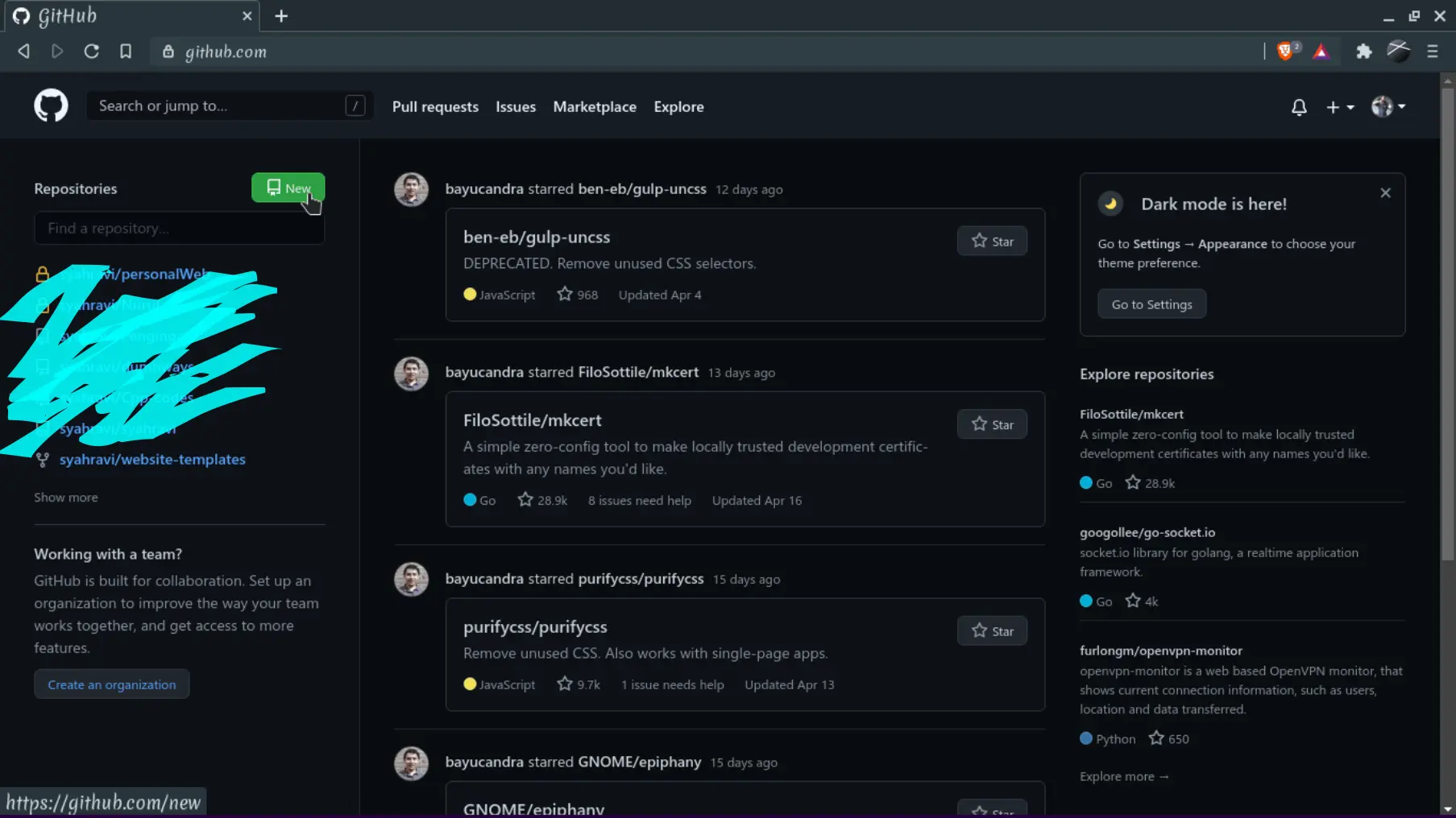 New Repo