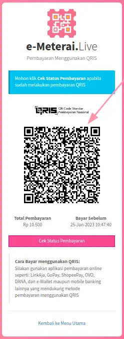 Pembayaran QRIS